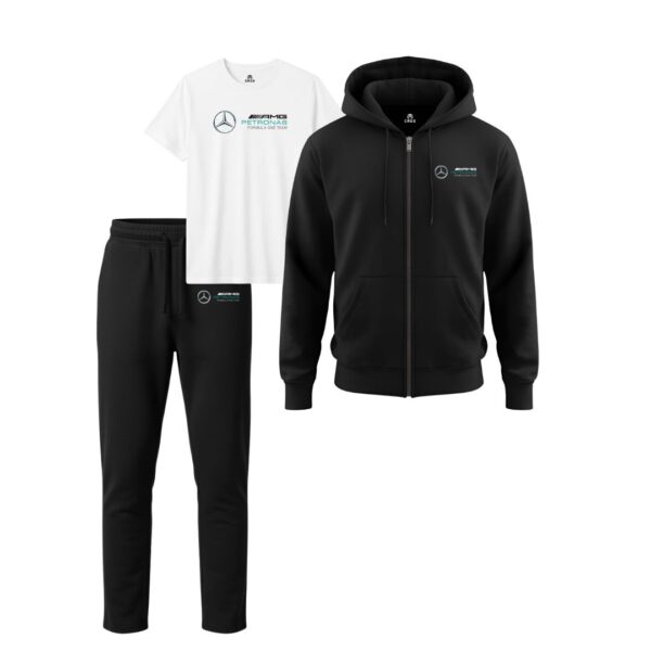 Mercedes Hoodie Zipper Set