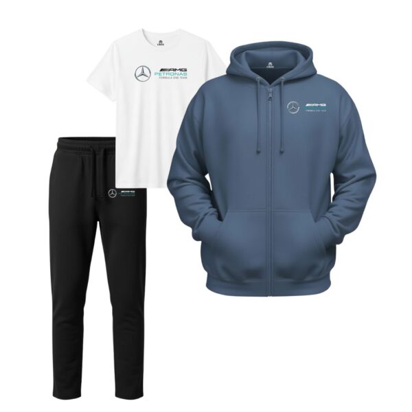 Mercedes Hoodie Zipper Set