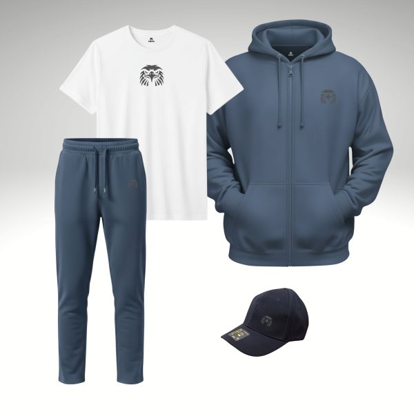 CROO Hoodie Zipper Set