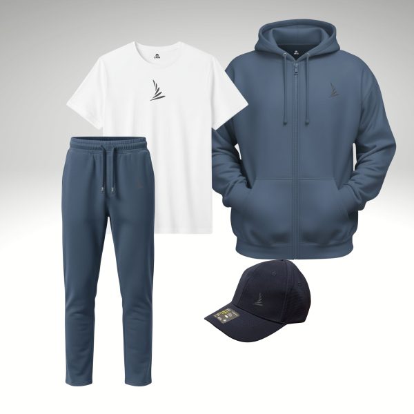 CROO Sail Hoodie Zipper Set