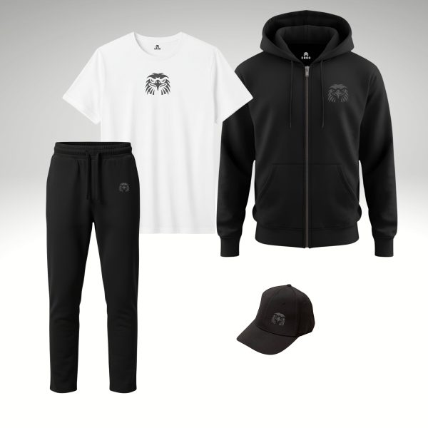 CROO Hoodie Zipper Set